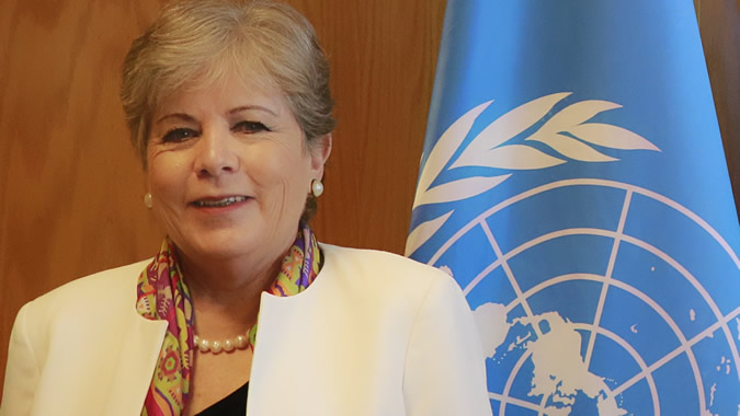 Alicia Bárcena, Executive Secretary of ECLAC