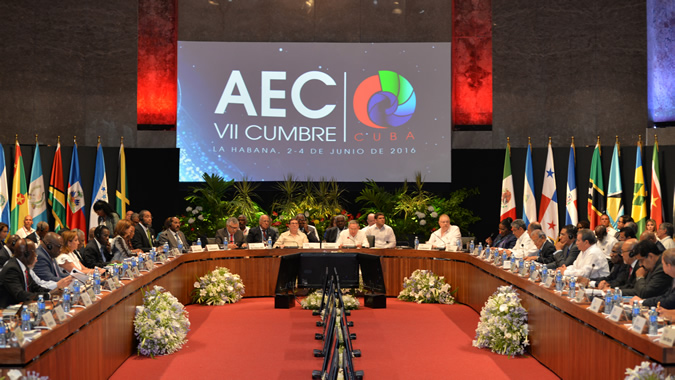 The VII summit of the Association of Caribbean States (ACS). 