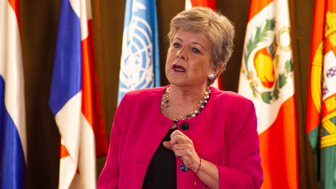 Alicia Bárcena, Executive Secretary of ECLAC