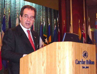 José Luis Machinea, Secretario Ejecutivo de la CEPAL, inauguró hoy el Trigésimo período de sesiones de esta comisión regional de la ONU.