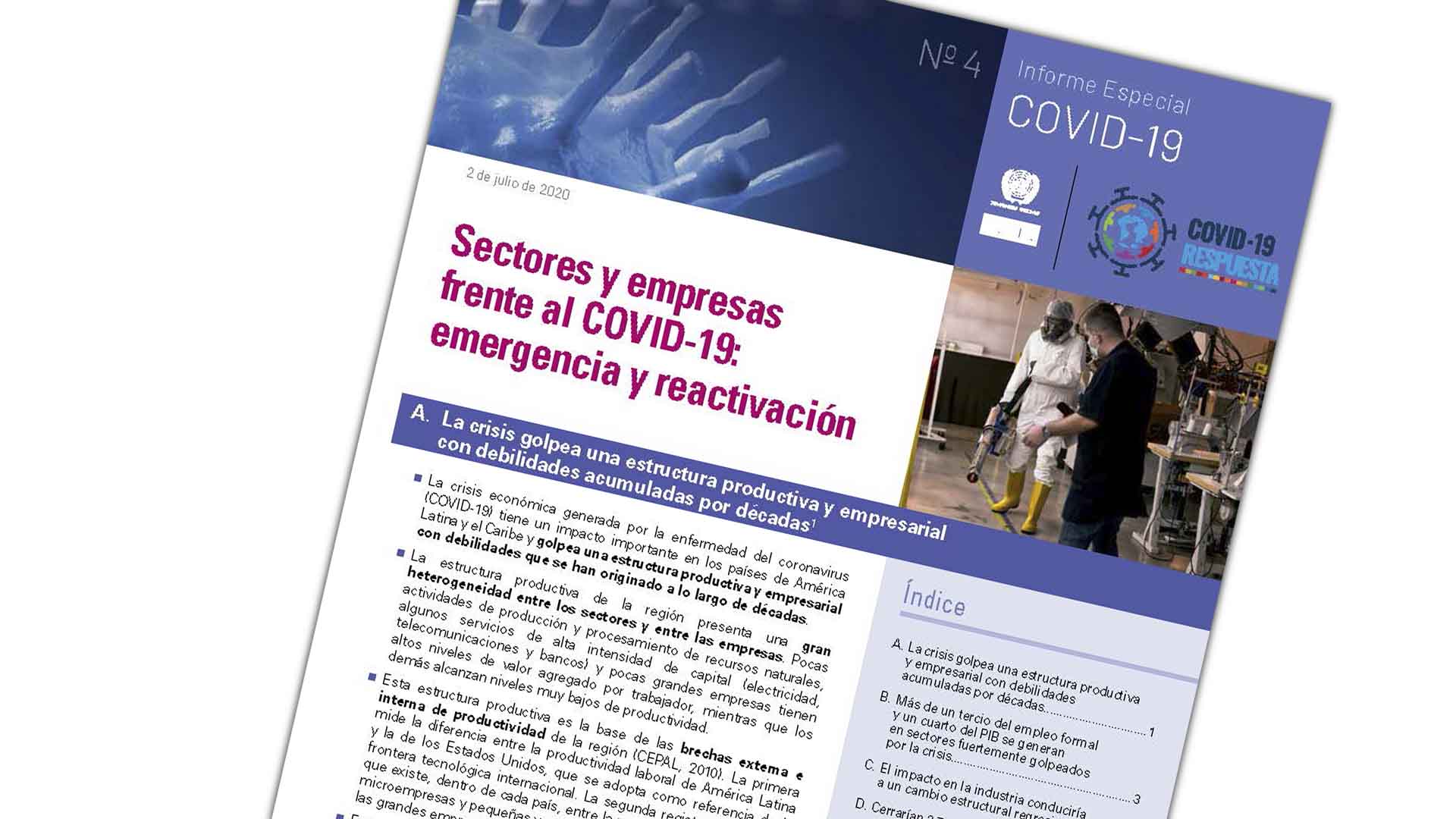 Impactos De La Pandemia En Los Sectores Productivos Mas Afectados Abarcaran A Un Tercio Del Empleo Y Un Cuarto Del Pib De La Region Comunicado De Prensa Comision Economica Para