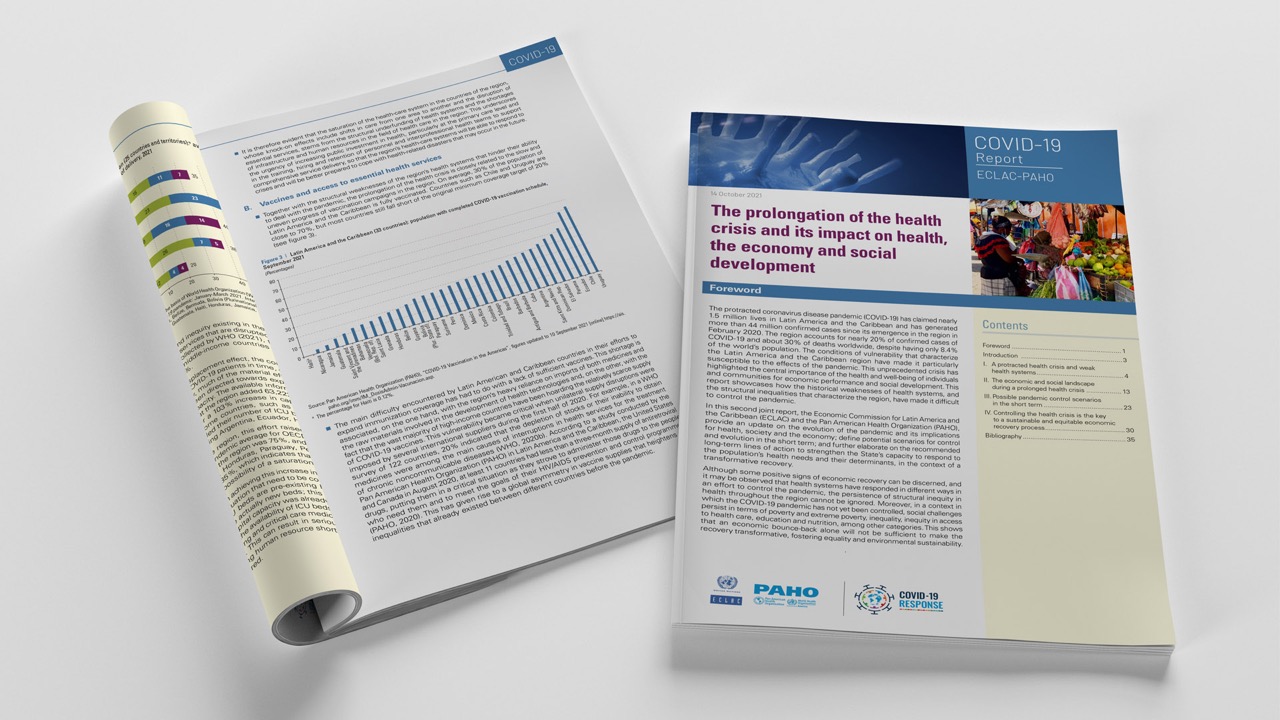 Cover ECLAC-PAHO report 14 October