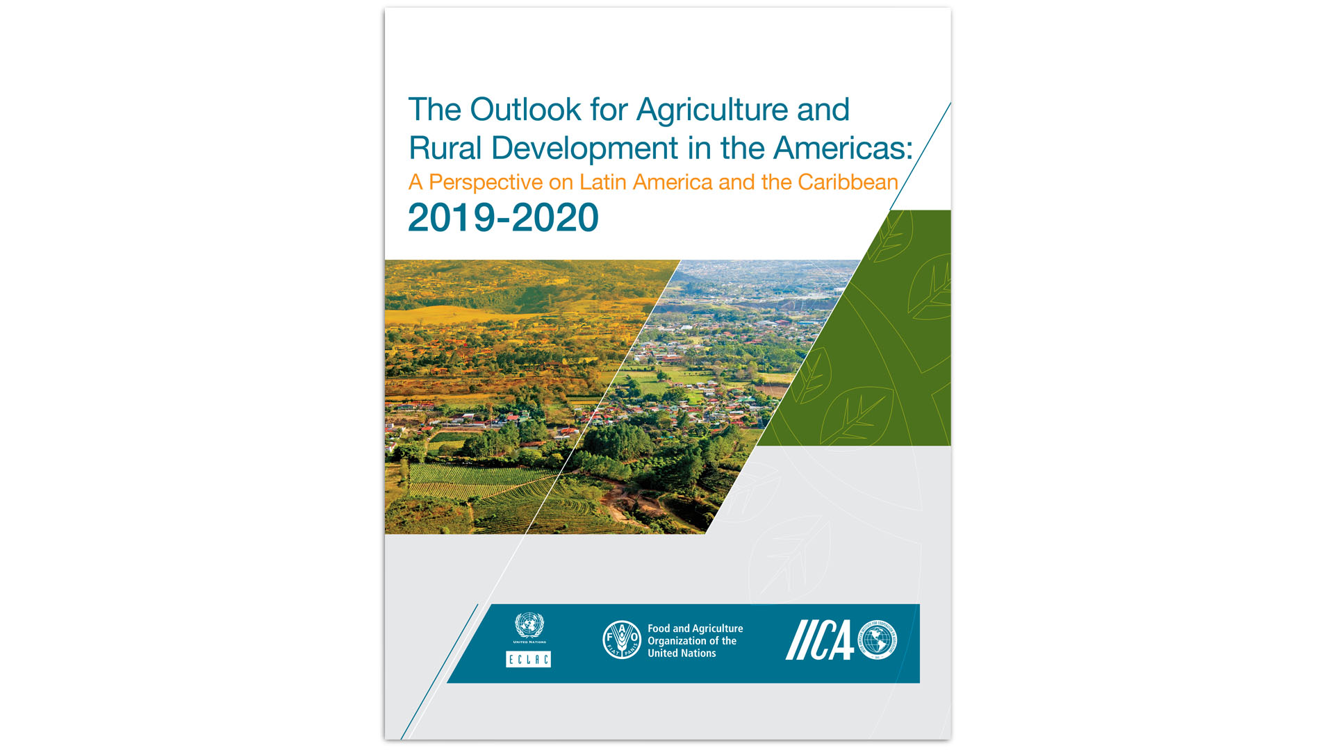 Cover ECLAC FAO IICA report 2019