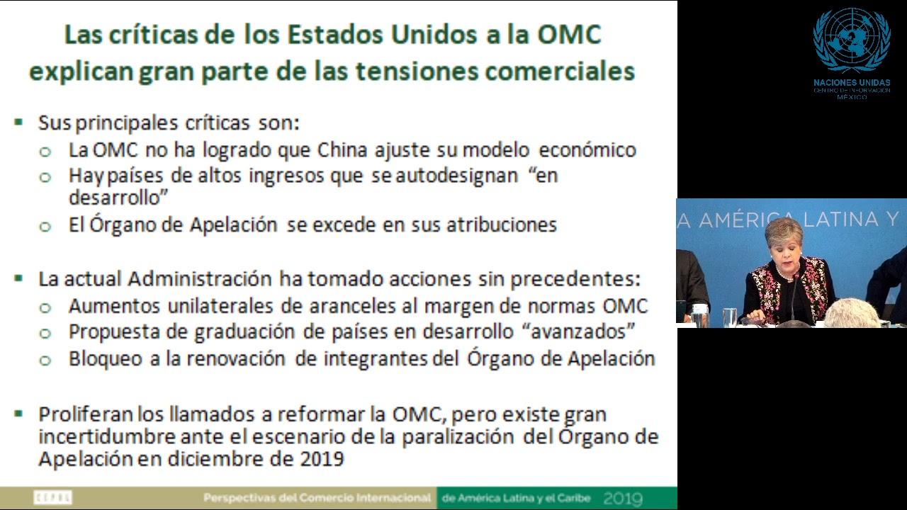 Informe Perspectivas del Comercio Internacional de América Latina y el Caribe 2019