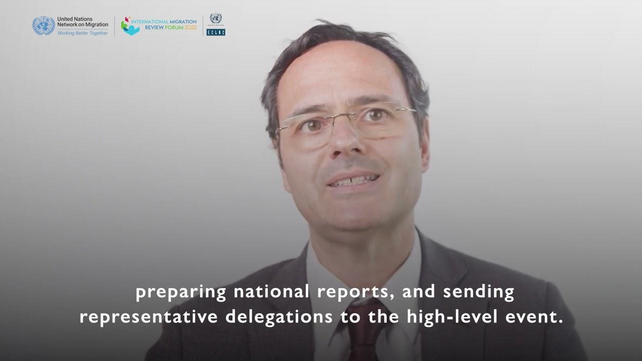 Director of CELADE Simone Cecchini provides details on the International Migration Review Forum-IMRF
