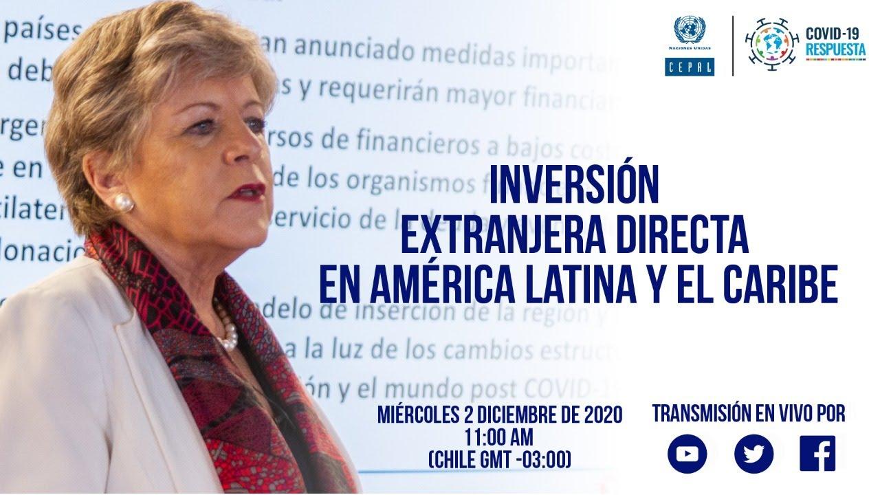 La Inversión Extranjera Directa en América Latina y el Caribe 2020