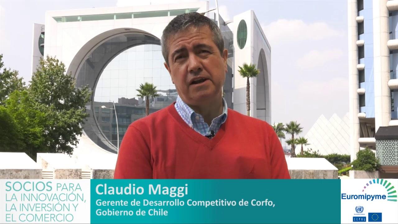 Seminario Euromipyme – Entrevista a Claudio Maggi, Gerente de Desarrollo Competitivo, Corfo.
