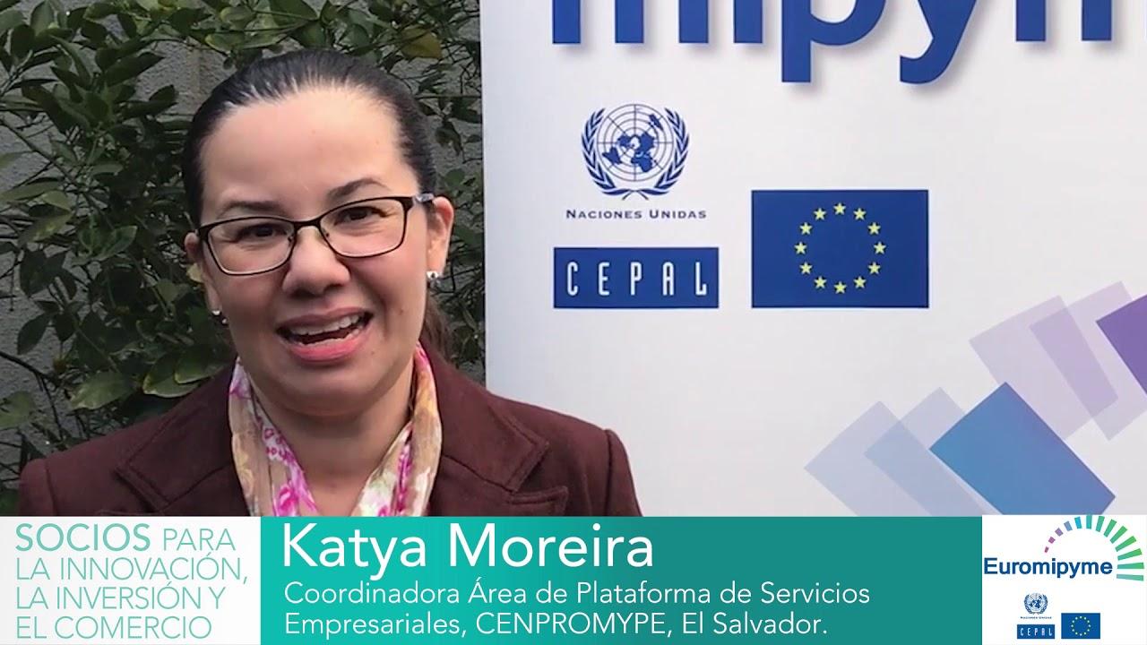 Seminario Euromipyme – Entrevista a Katya Moreira, CENPROMYPE, El Salvador.