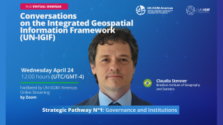First Virtual Webinar on UN-IGIF: Governance and Institutions