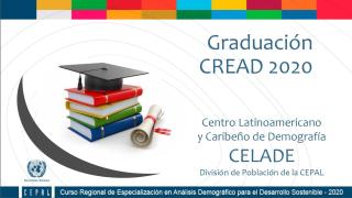 graduación CREAD 2020