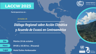 Diálogo Regional sobre Acción Climática y Acuerdo de Escazú en Centroamérica 1