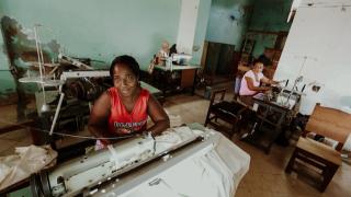 Mujeres trabajando 