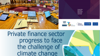 PRIVATE FINANCE SECTOR PROGESS TO FACE THE CHALLENGE OF CLIMATE CHANGE