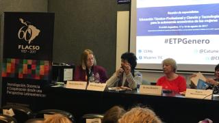 Reunión de especialistas: Educación Técnico-Profesional y Ciencia y Tecnología: claves para la autonomía económica de las mujeres