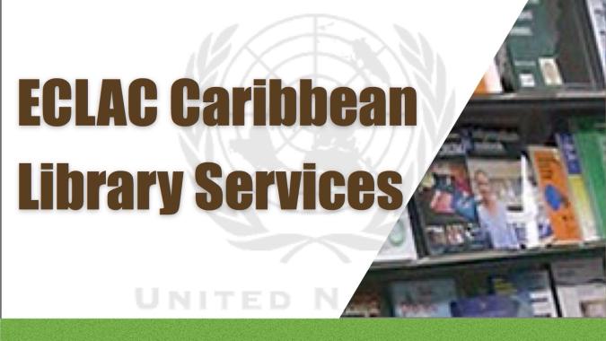 Banner ECLAC Library services