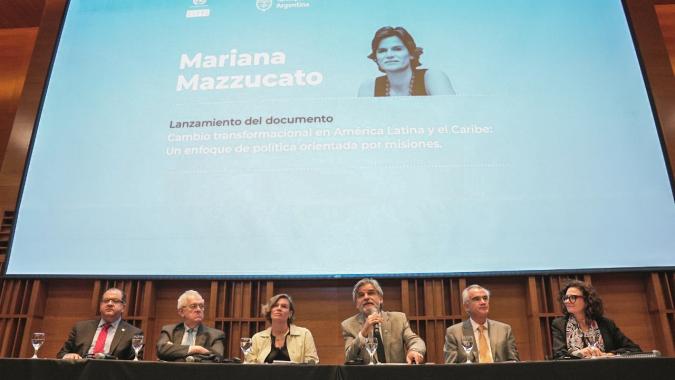 Foto evento presentación libro Mazzucato