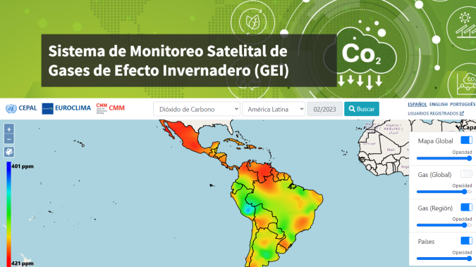 Sistema de Monitoreo Satelital de Gases de Efecto Invernadero (GEI) 