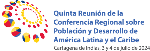 Logo  Quinta Reunión de la Conferencia Regional sobre Desarrollo Social