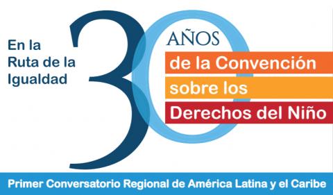 Logo 30 Años de la convención de los derechos del Niño