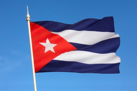 Imagen de la bandera de Cuba