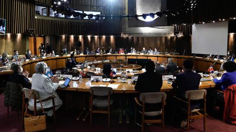 Fotografía de la reunión.