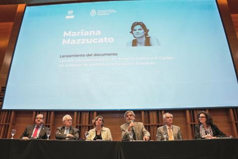 Foto evento presentación libro Mazzucato