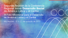 Banner conferencia desarrollo social
