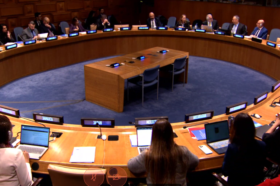 Vista general de la sala donde se realizó el 38 Comité Plenario de la CEPAL