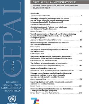 CEPAL Review no. 141. Special 75th Anniversary Issue: Towards a more productive, inclusive and sustainable development model