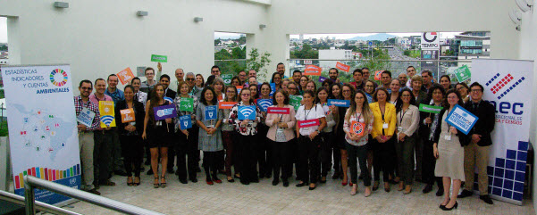 Curso-taller metodología para elaborar y dar continuidad a indicadores ambientales ODS. Costa Rica, junio 2018