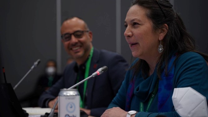 Marcia Tambutti en la COP 15